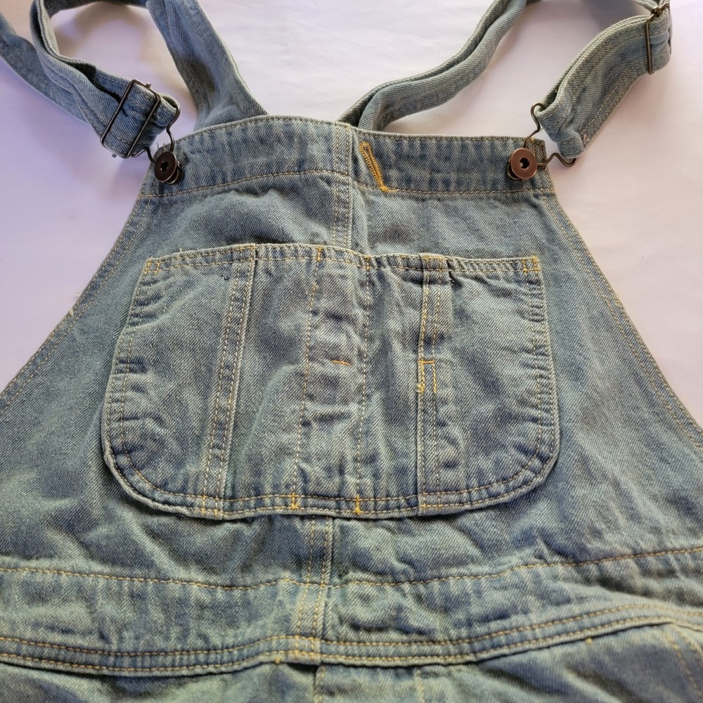 Monthorigin Oversized Y2K 90's Distressed Overalls - Size Medium